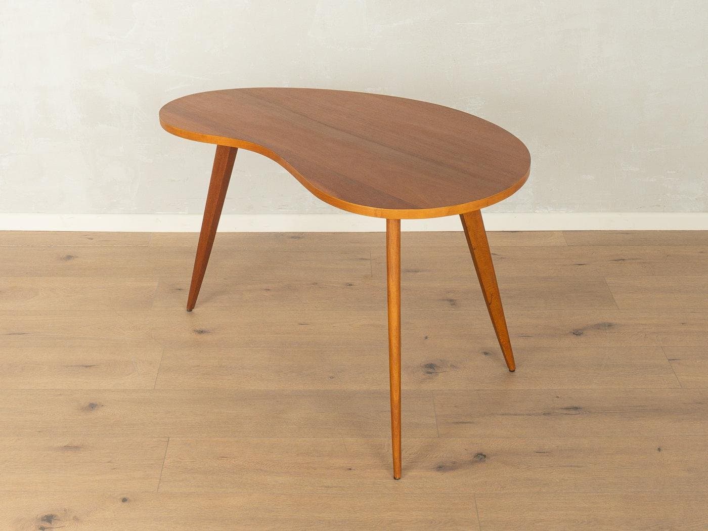 Side Table Kidney-Shaped, brown wood, Germany, 1950s - 281782