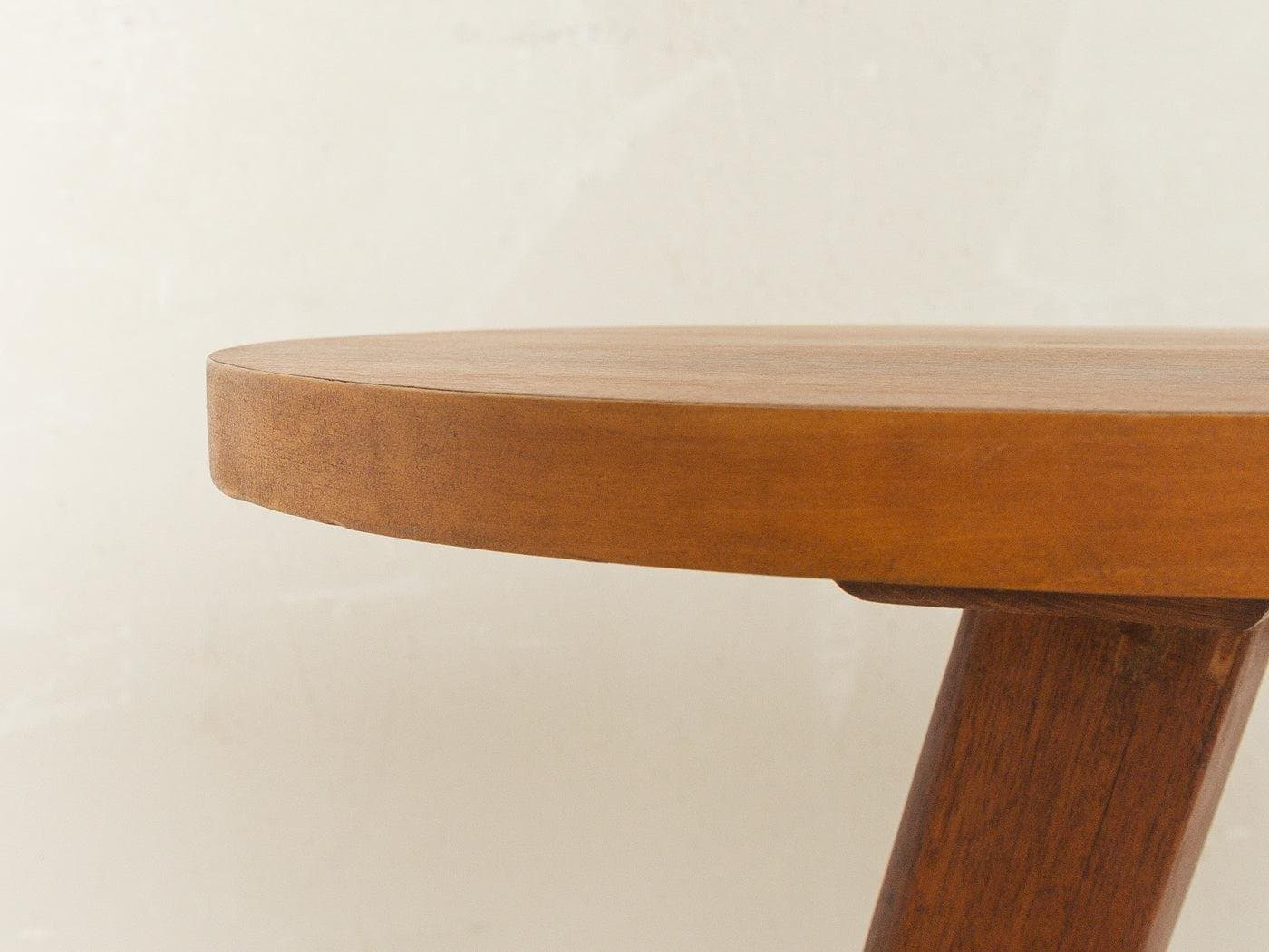 Side Table Kidney-Shaped, brown wood, Germany, 1950s - 281786