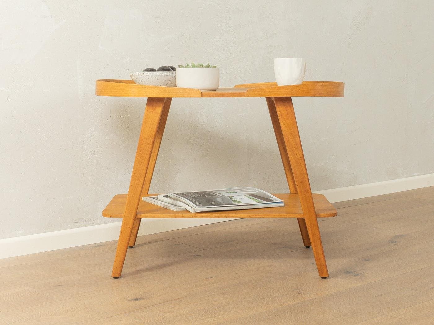Side table, beige wood, Germany, 1950s - 281770