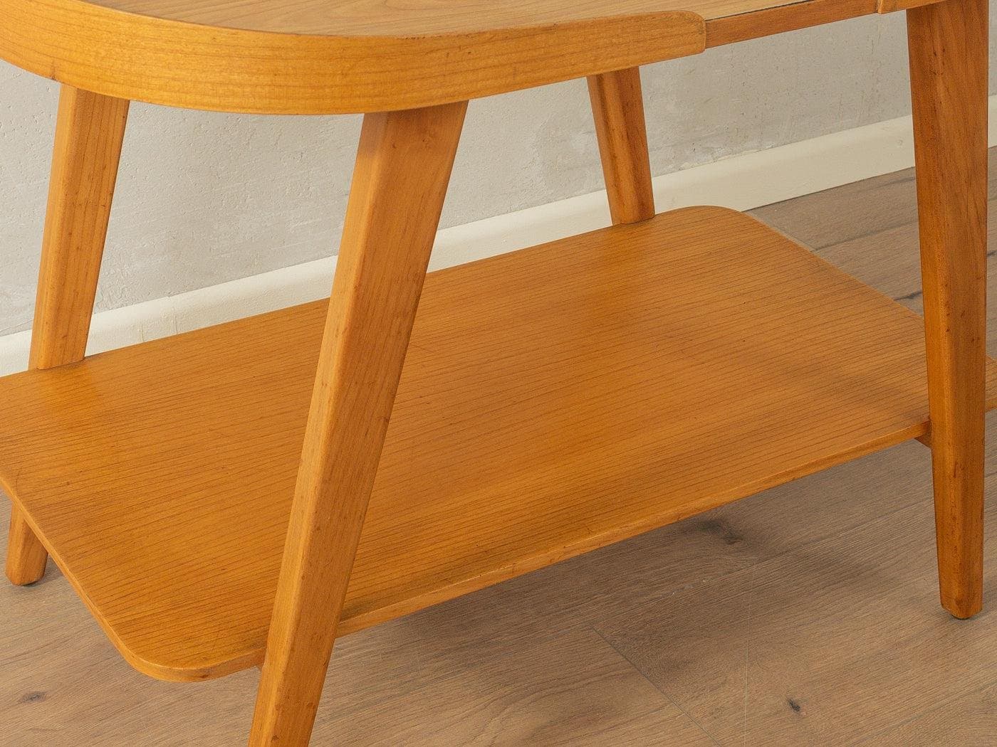 Side table, beige wood, Germany, 1950s - 281776