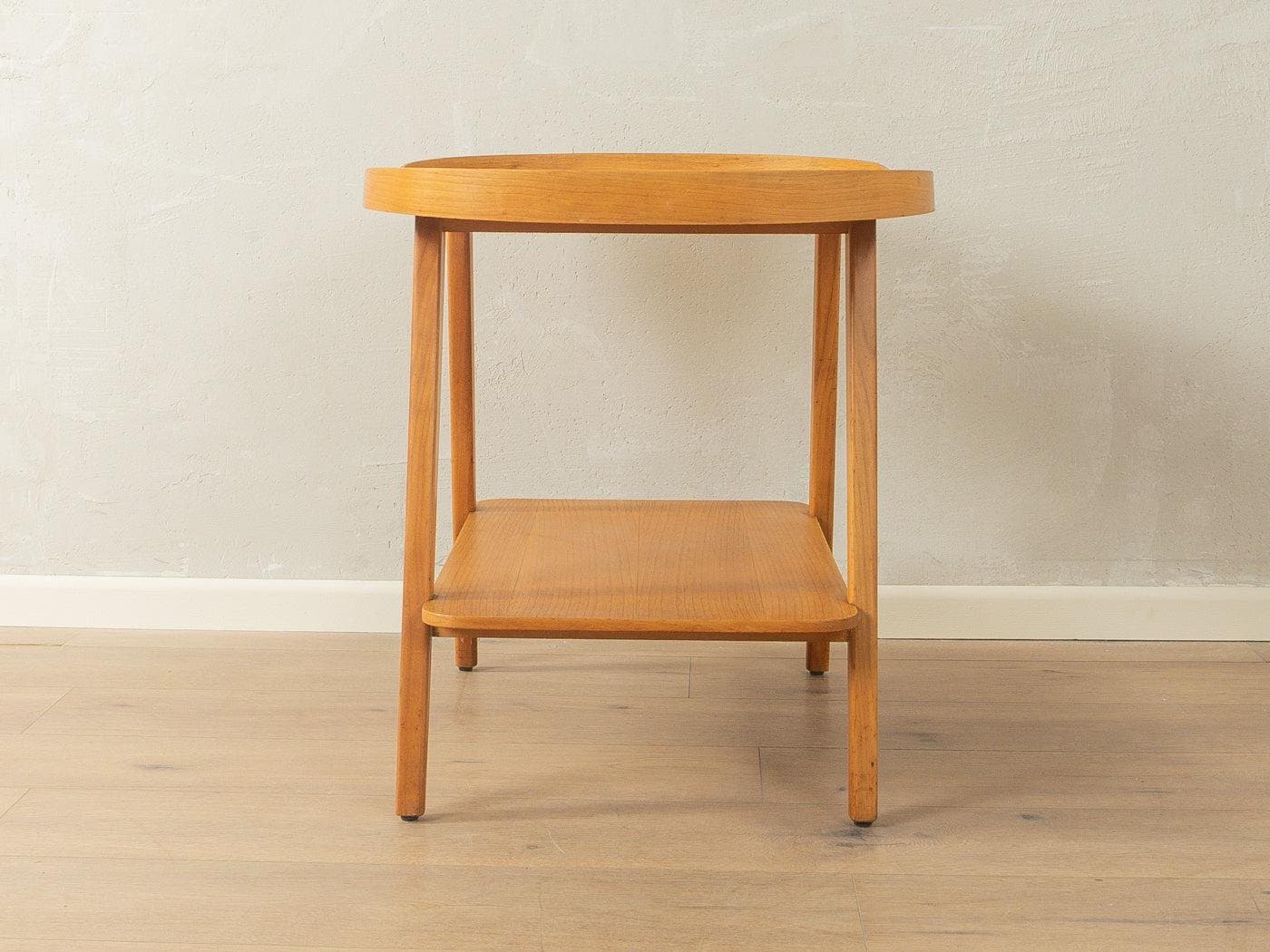 Side table, beige wood, Germany, 1950s - 281775