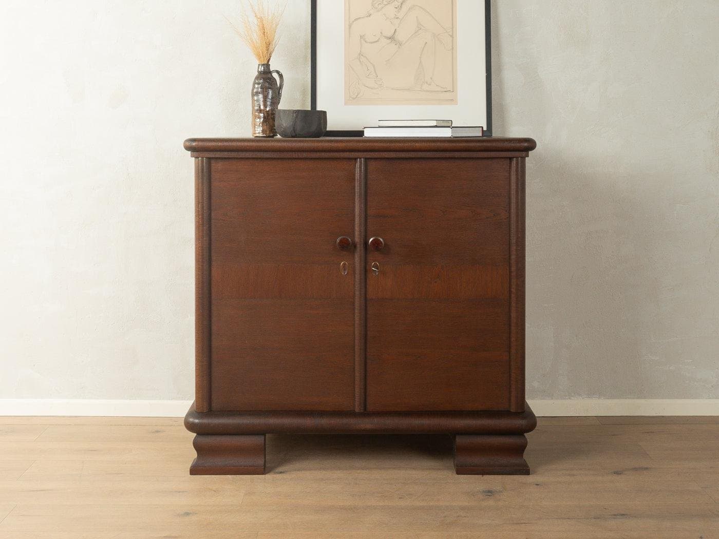 Komoda Art Deco, brązowy, drewno, Niemcy, lata 30. - 281746