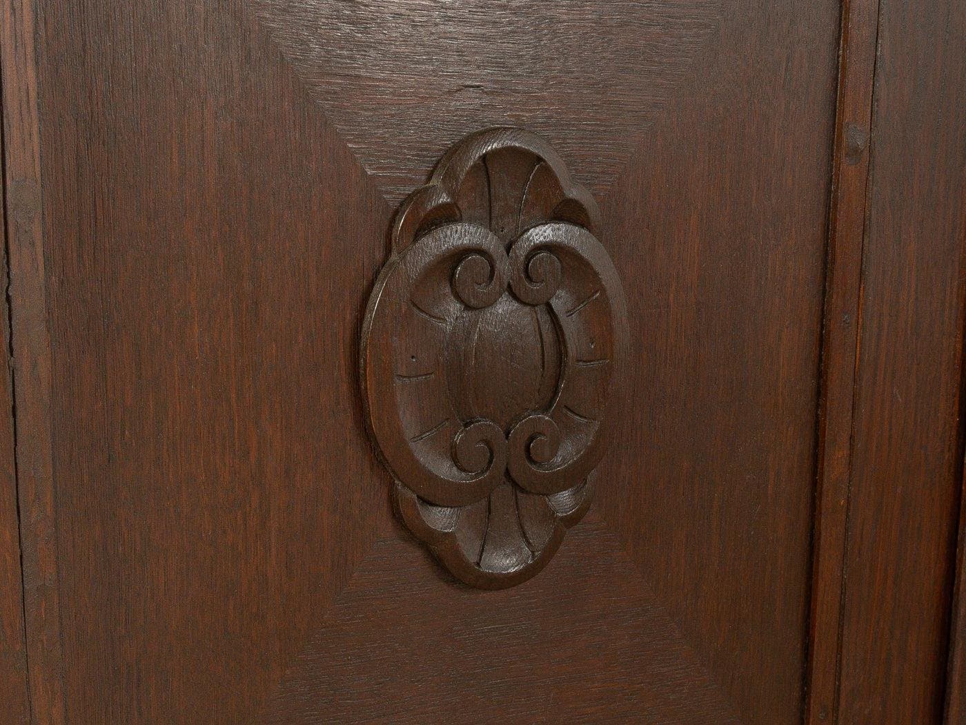 Komoda Art Deco, brąz, drewno, Niemcy, lata 30. - 281620