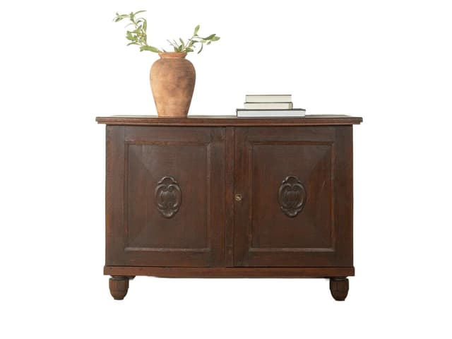 Komoda Art Deco, brąz, drewno, Niemcy, lata 30. - WYMIARY