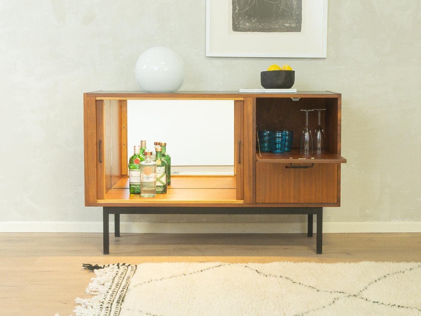 Barek, brązowy, drewno, Niemcy, lata 60. - 281582