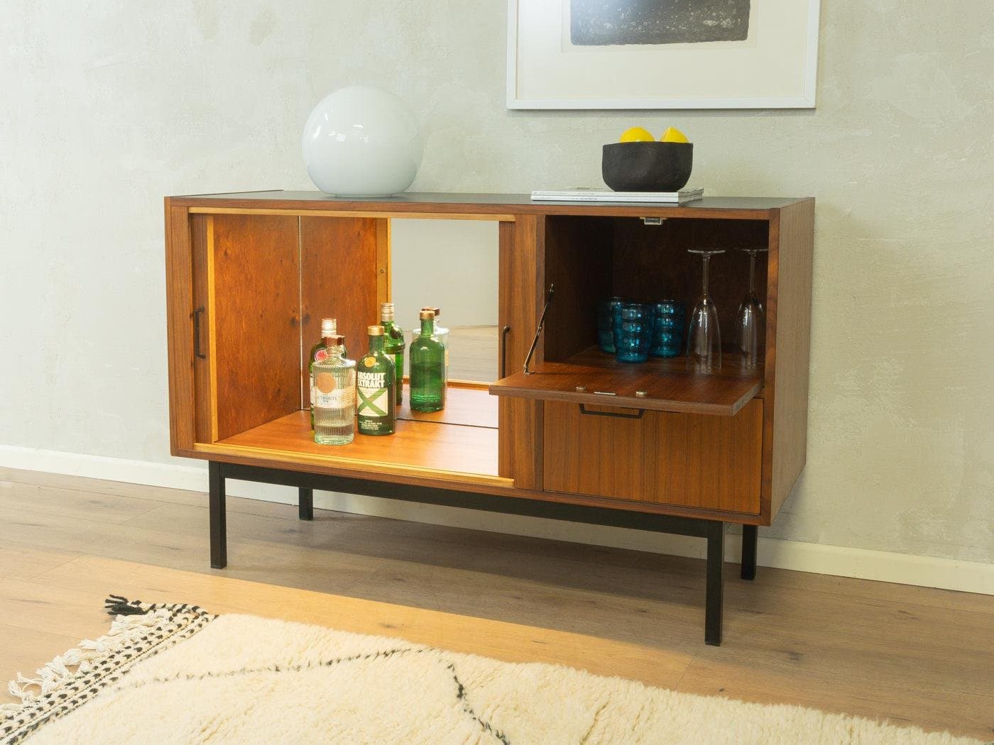 Barek, brązowy, drewno, Niemcy, lata 60. - 281581