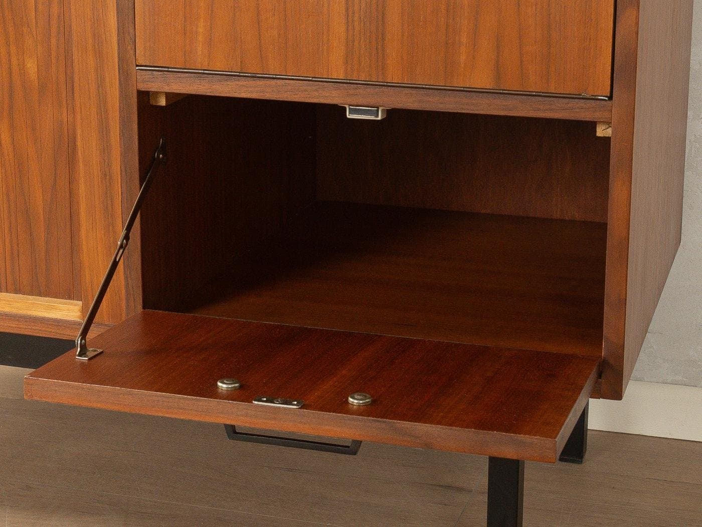 Barek, brązowy, drewno, Niemcy, lata 60. - 281590