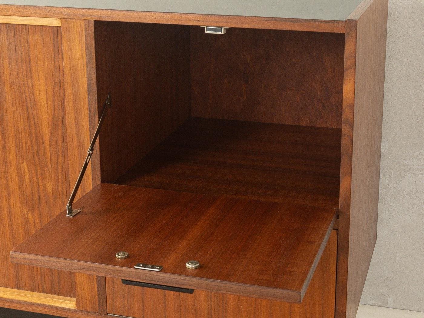 Barek, brązowy, drewno, Niemcy, lata 60. - 281589