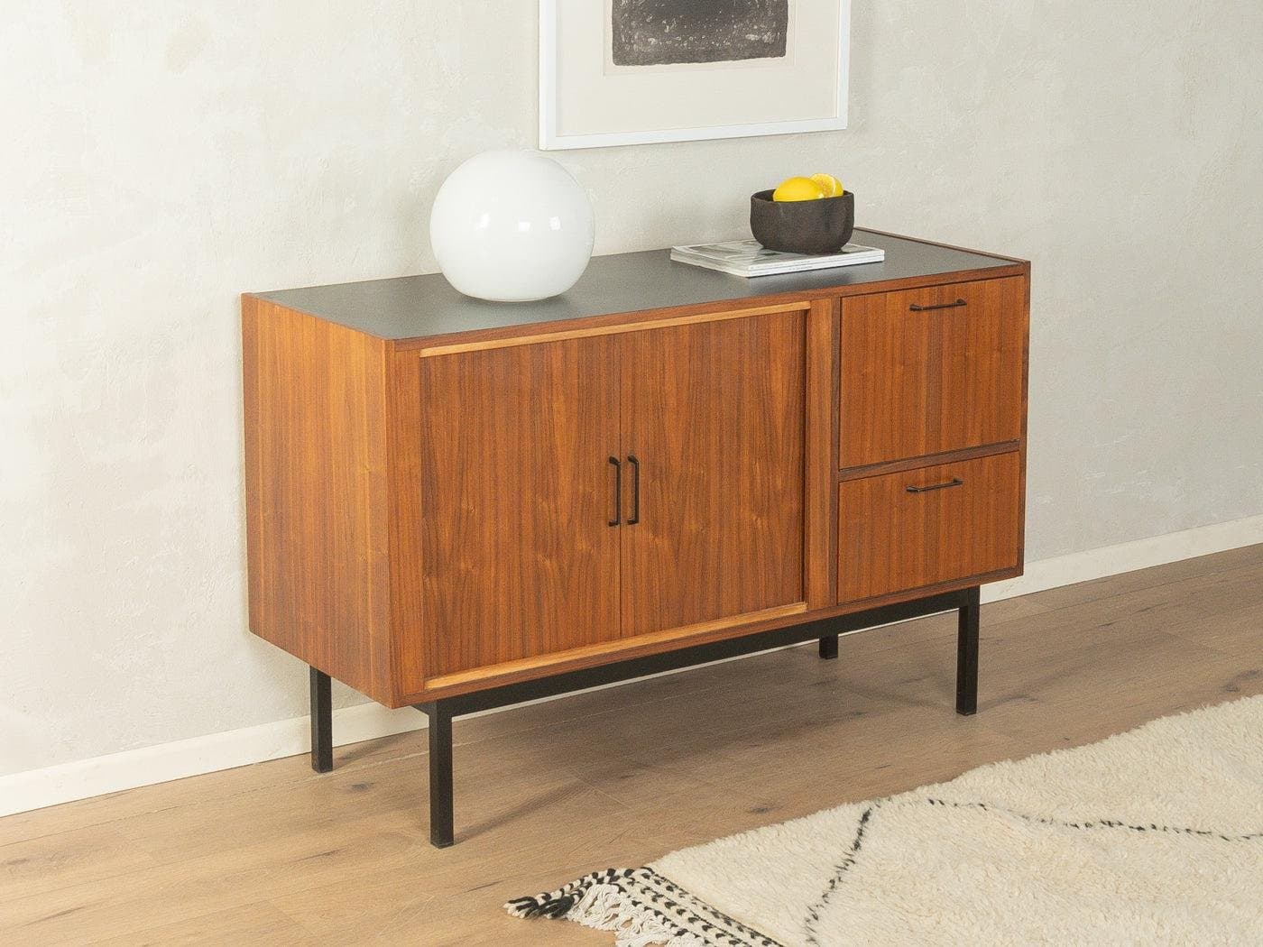 Barek, brązowy, drewno, Niemcy, lata 60. - 281584