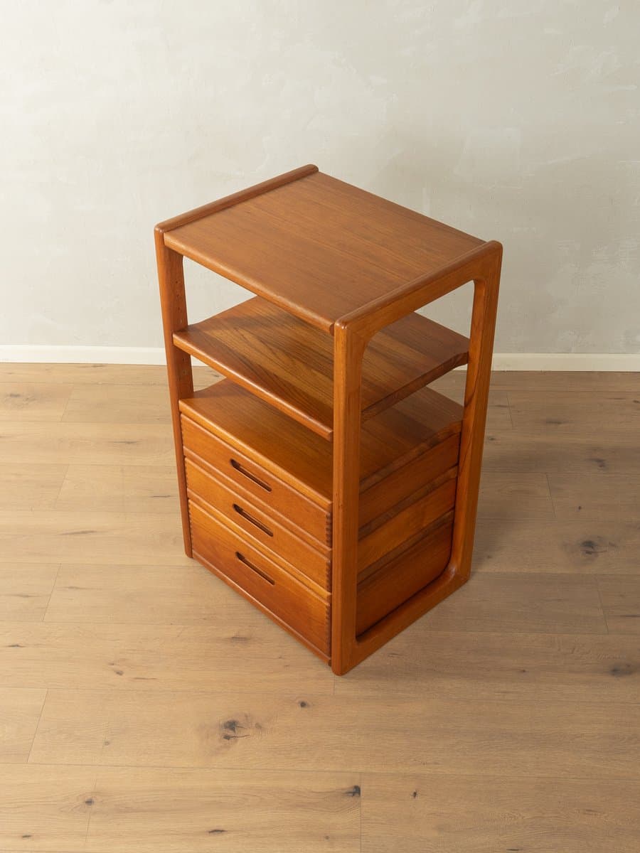 Regał HiFi, brązowy, orzech, Dyrlund, Dania, lata 60. - 281574