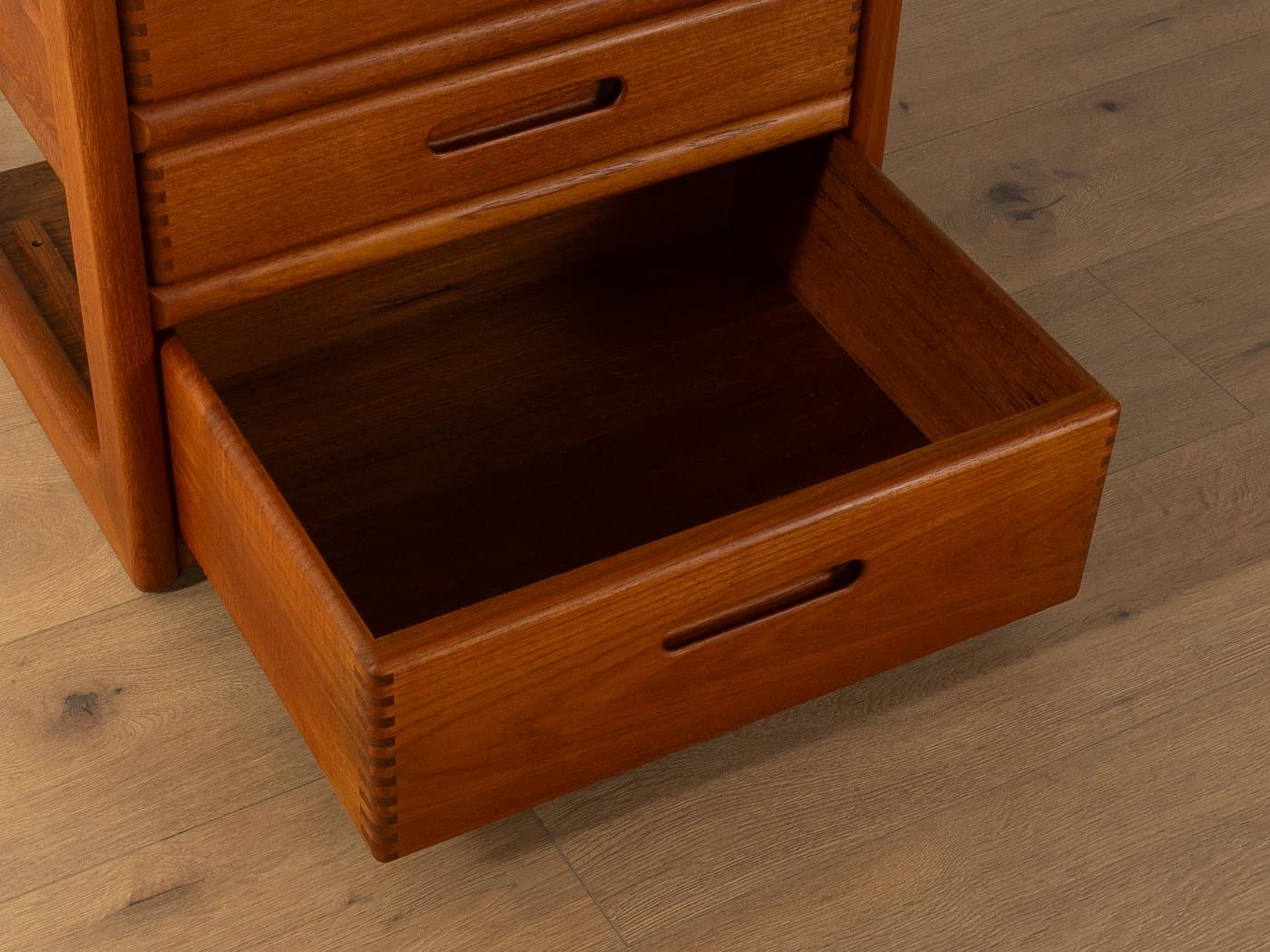 Regał HiFi, brązowy, orzech, Dyrlund, Dania, lata 60. - 281578