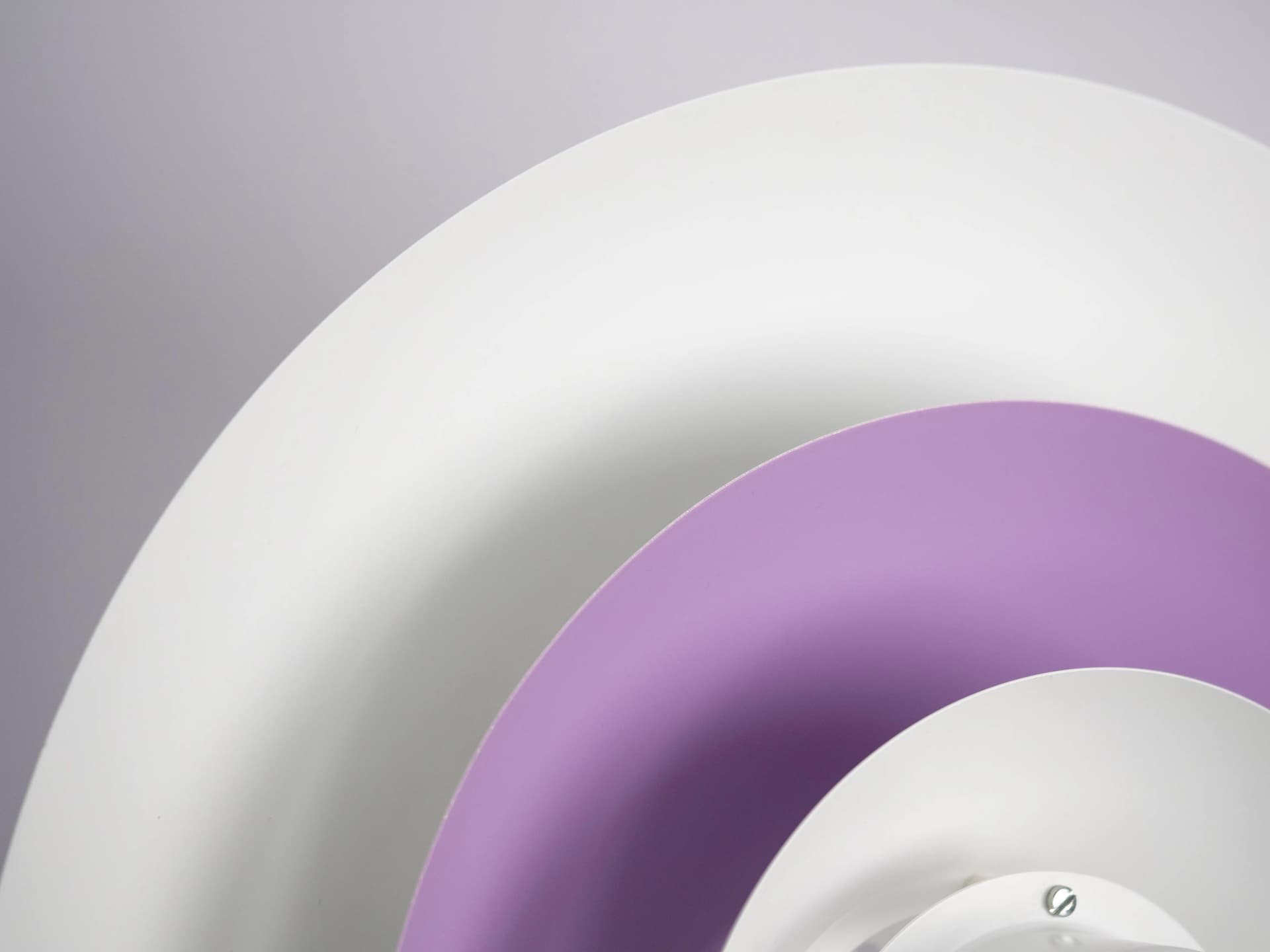 Białe aluminiowe lampy wiszące, Form Light, Dania, lata 80. - 20611