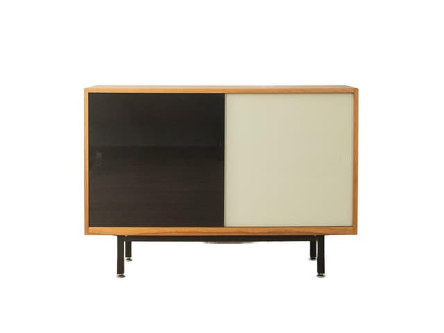 Komoda, orzech, Niemcy, lata 50. - WYMIARY