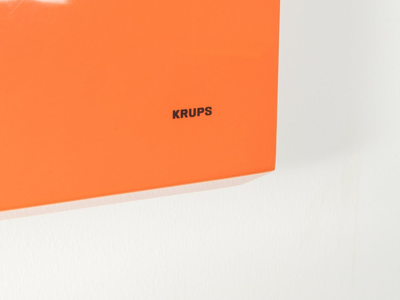 Waga kuchenna, pomarańczowy, plastik, Niemcy, lata 70. - 281305