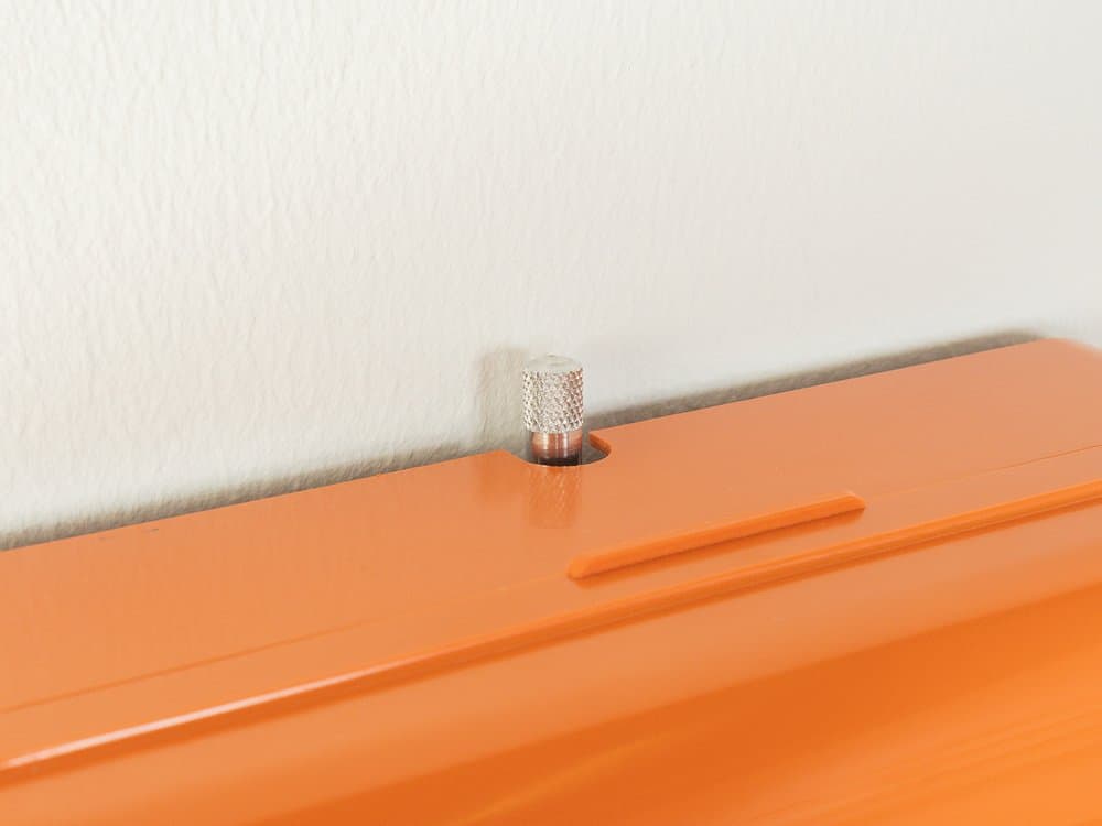 Waga kuchenna pomarańczowy, plastik, Niemcy, lata 70. - 281263