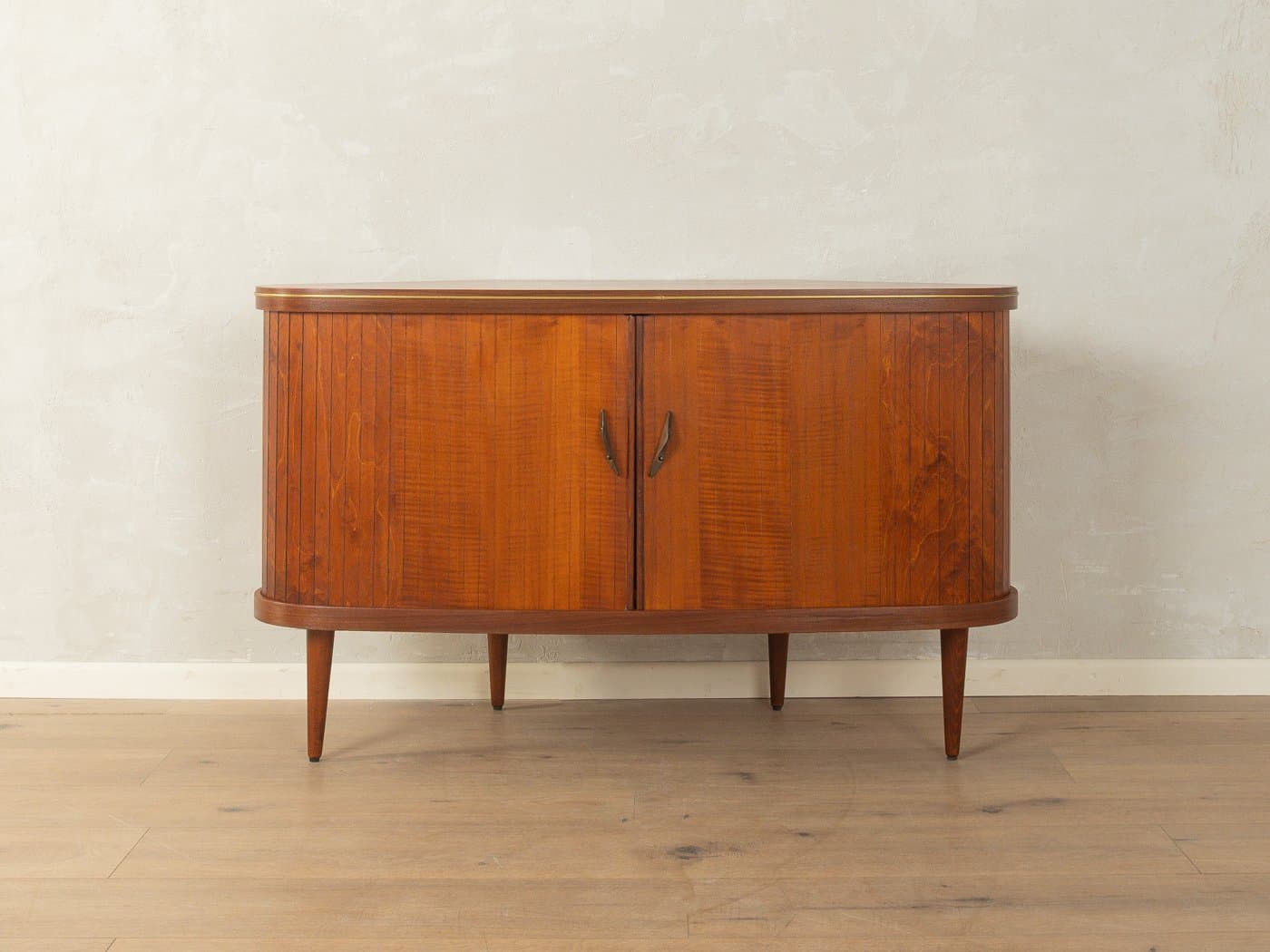 Bar Cabinet, Mid-Century, brown walnut, ash, Germany, 1950s - 281239