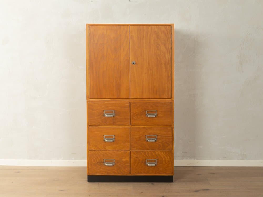 Chest of drawers, brown beech, Germany, 1950s - 281189