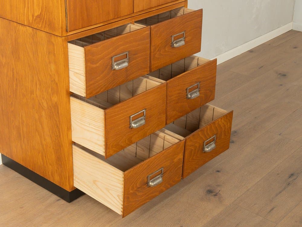 Chest of drawers, brown beech, Germany, 1950s - 281185