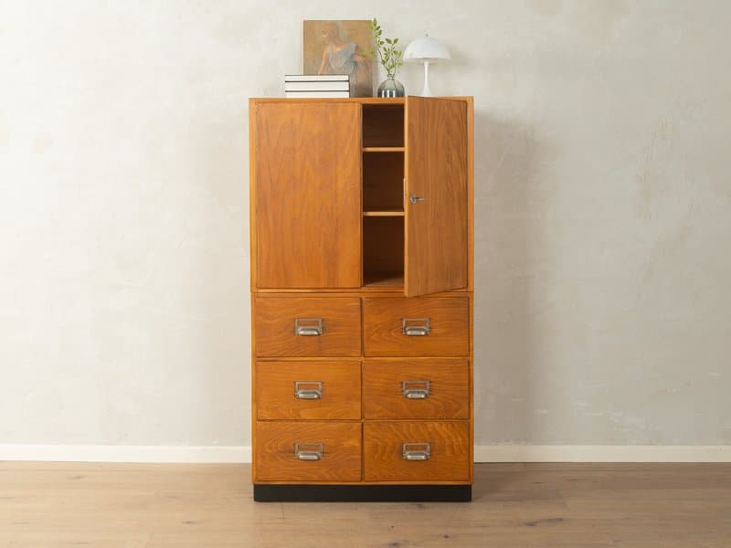 Chest of drawers, brown beech, Germany, 1950s - 281182