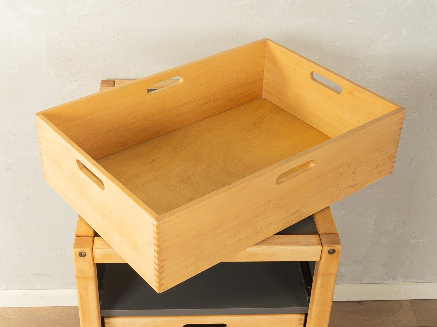 Komoda, Flötotto, buk jasnobrązowy, Niemcy, lata 70. - 281178