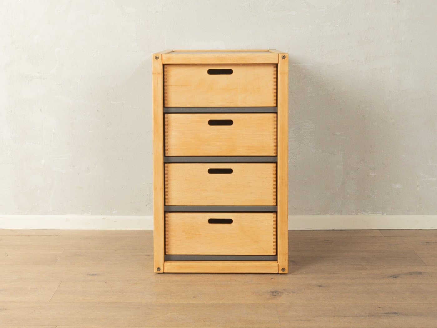 Komoda, Flötotto, buk jasnobrązowy, Niemcy, lata 70. - 281180