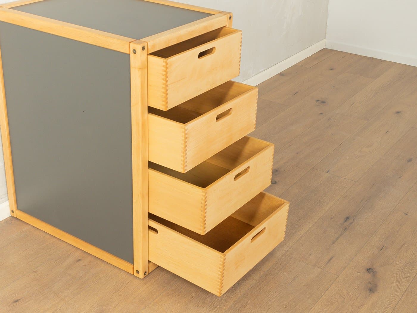 Komoda, Flötotto, buk jasnobrązowy, Niemcy, lata 70. - 281177