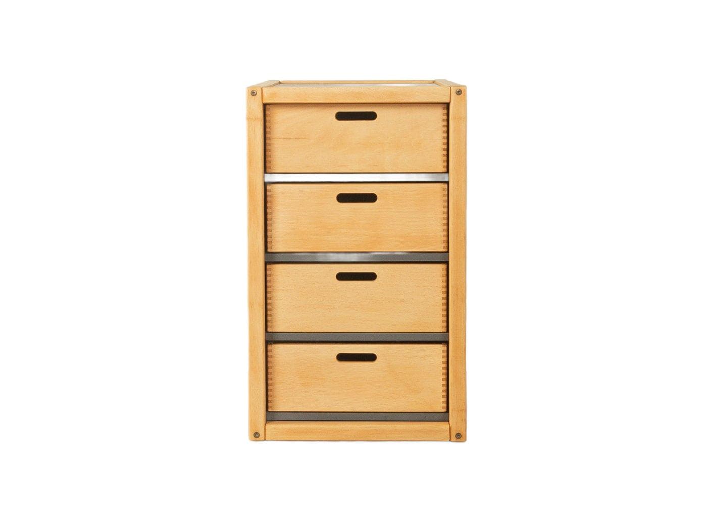 Komoda, Flötotto, buk jasnobrązowy, Niemcy, lata 70.