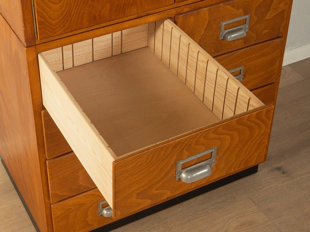 Cabinet, brown beech, Germany, 1950s - 281170