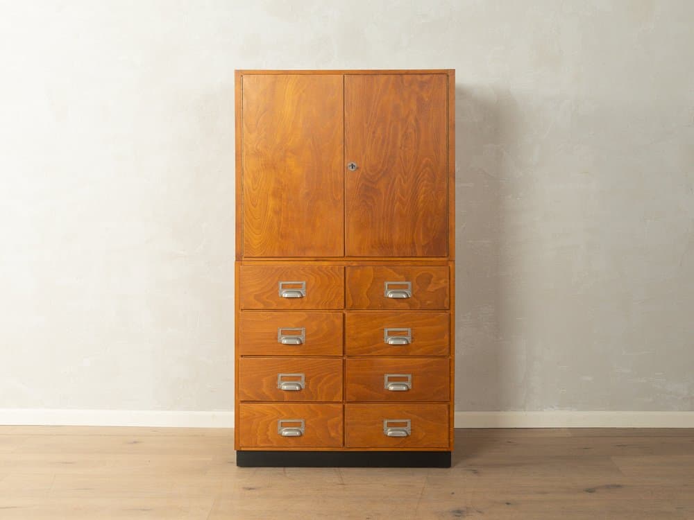 Cabinet, brown beech, Germany, 1950s - 281173