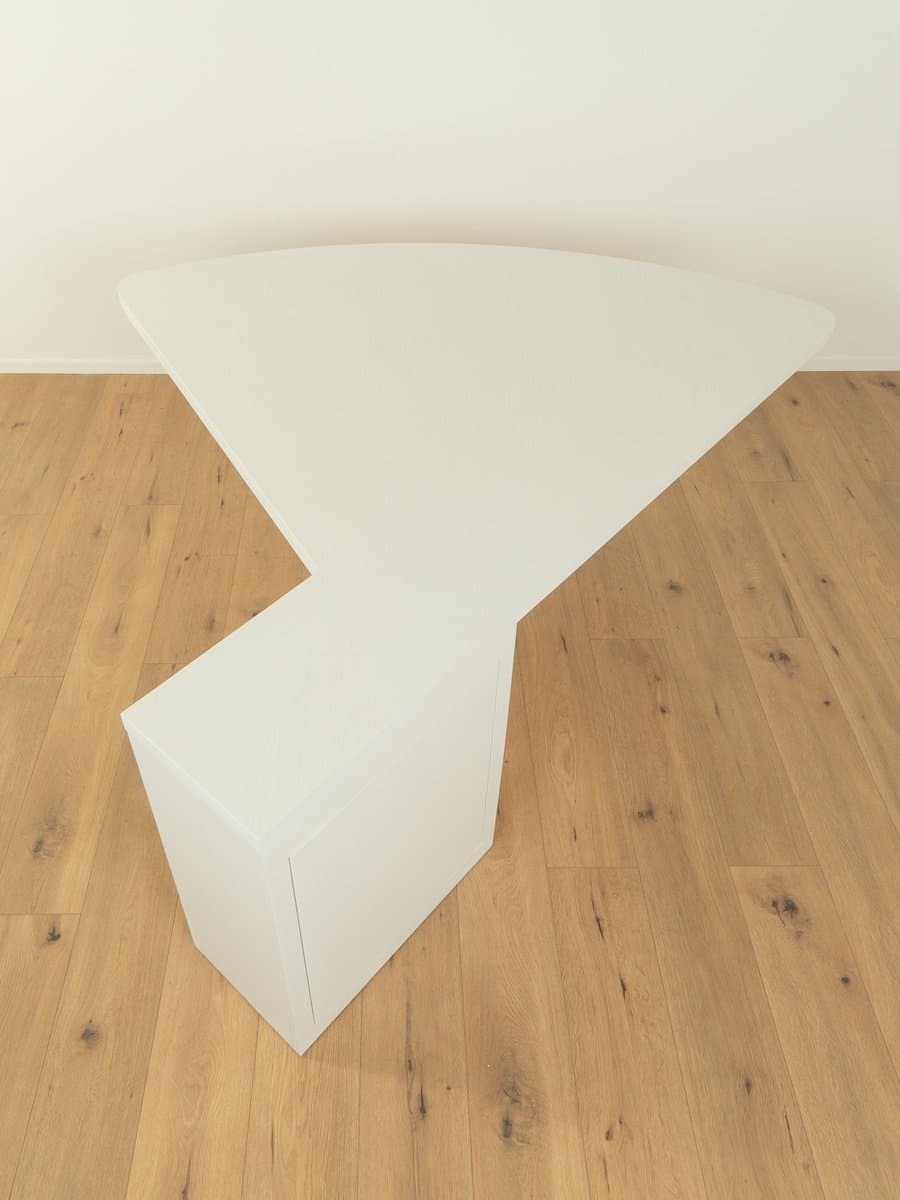 Stół M1, biały, jesion, proj. S. Wewerka, Tecta, Niemcy, lata 70. - 281162