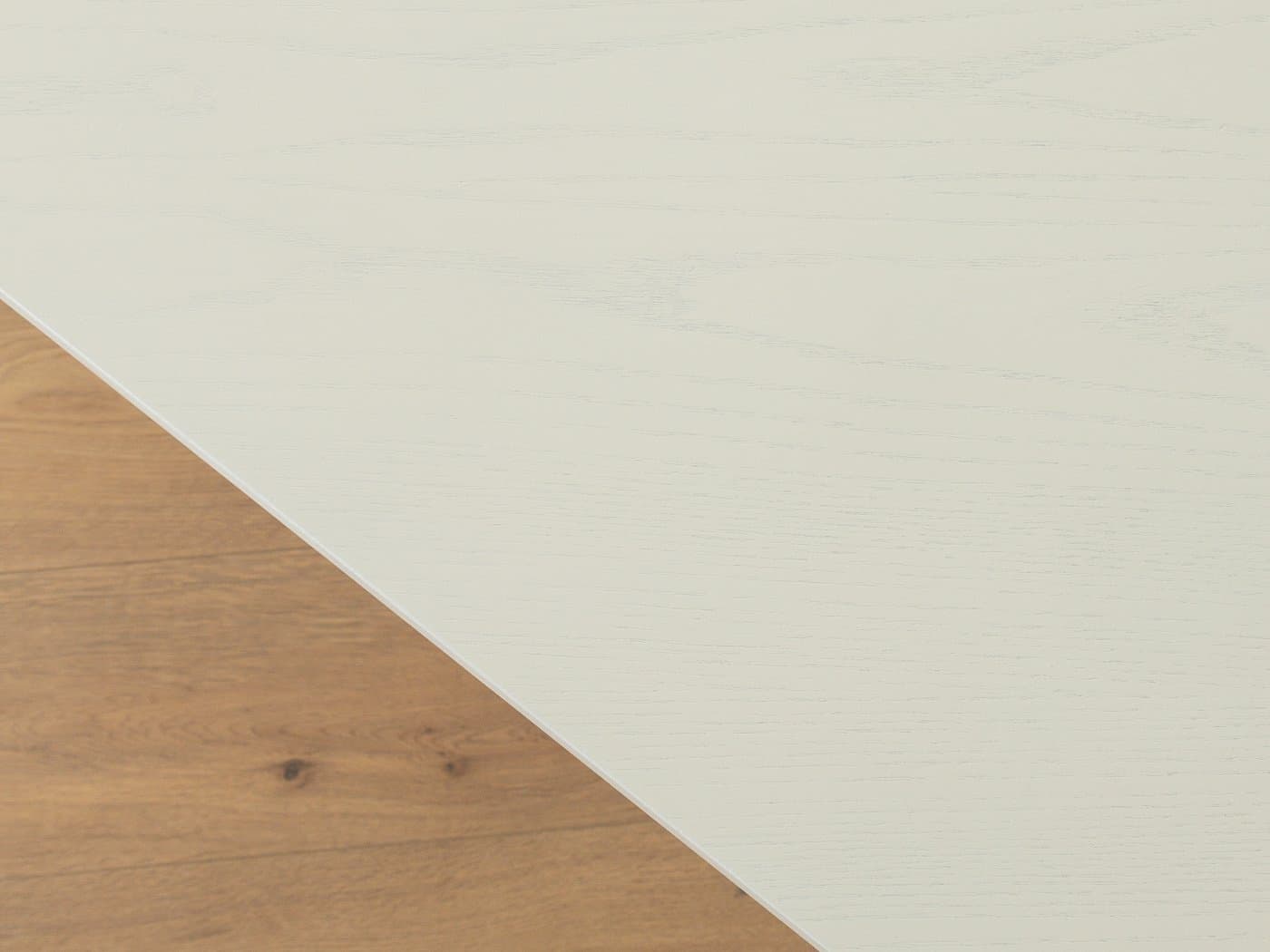 Stół M1, biały, jesion, proj. S. Wewerka, Tecta, Niemcy, lata 70. - 281165