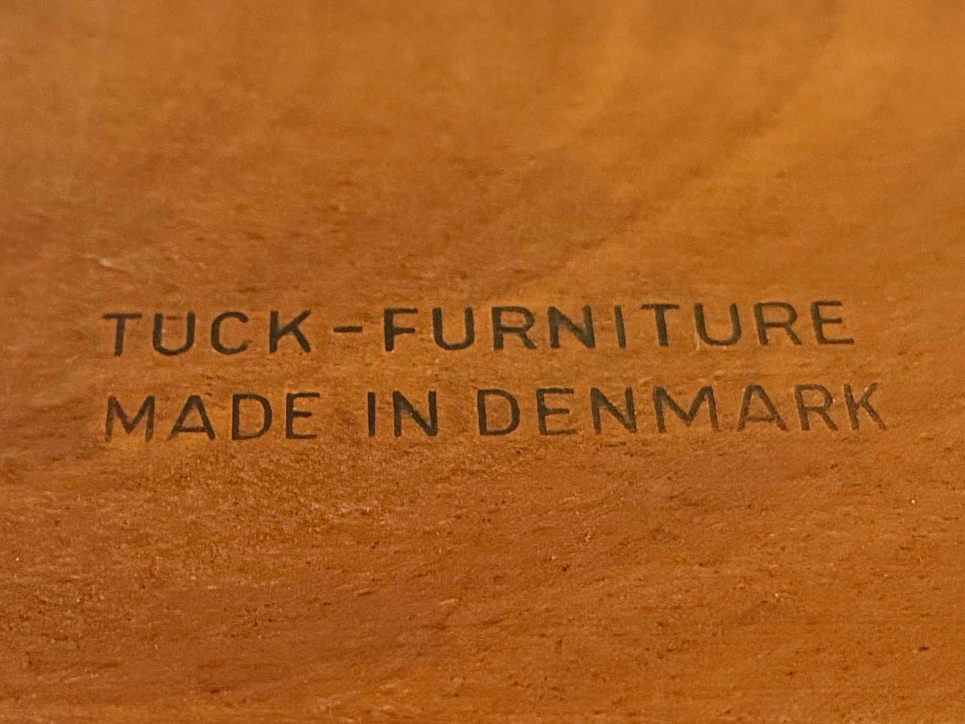 Stolik kawowy brązowy, teak, proj. H. Wegner, Dania, lata 60. - 281078