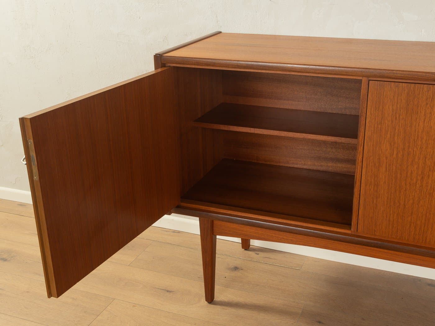Sideboard, brązowy, teak, Niemcy, lata 60. - 280898