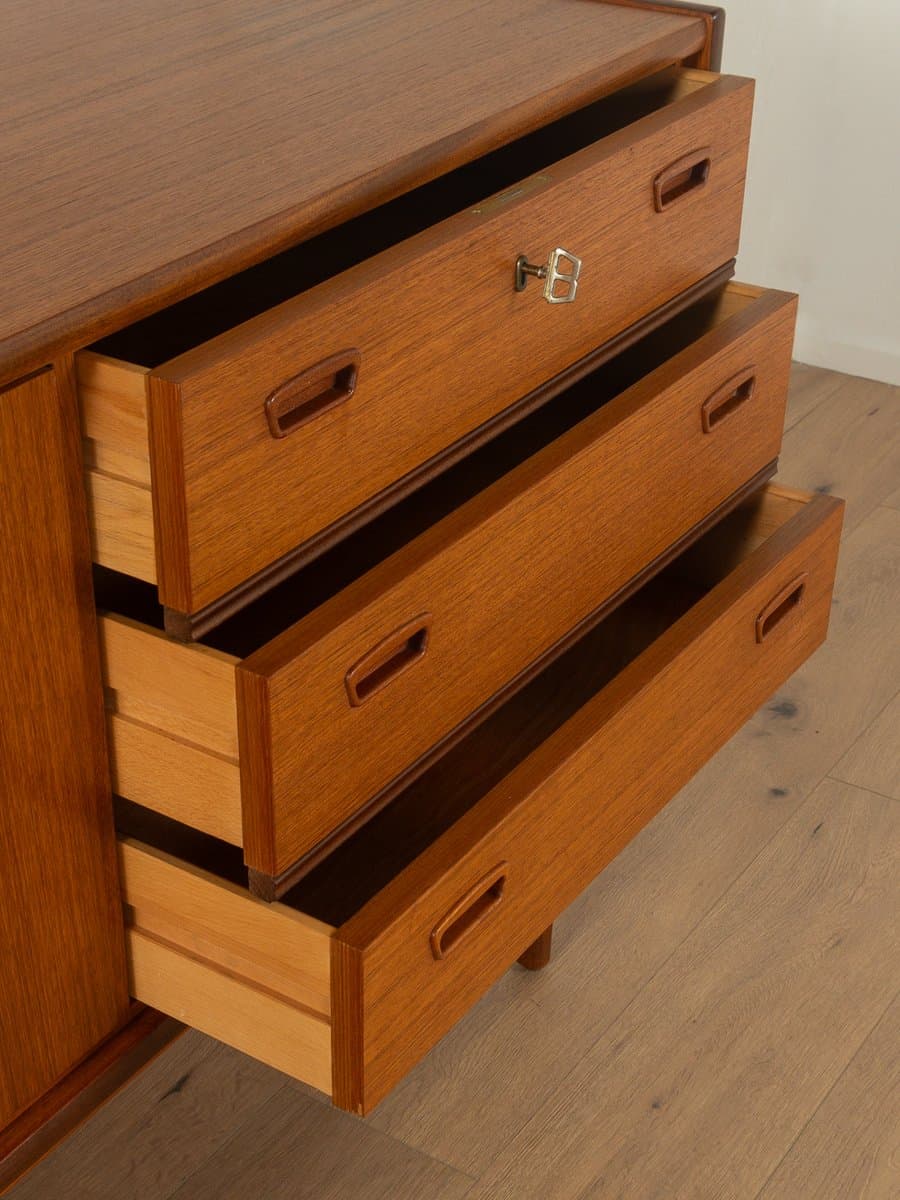 Sideboard, brązowy, teak, Niemcy, lata 60. - 280900