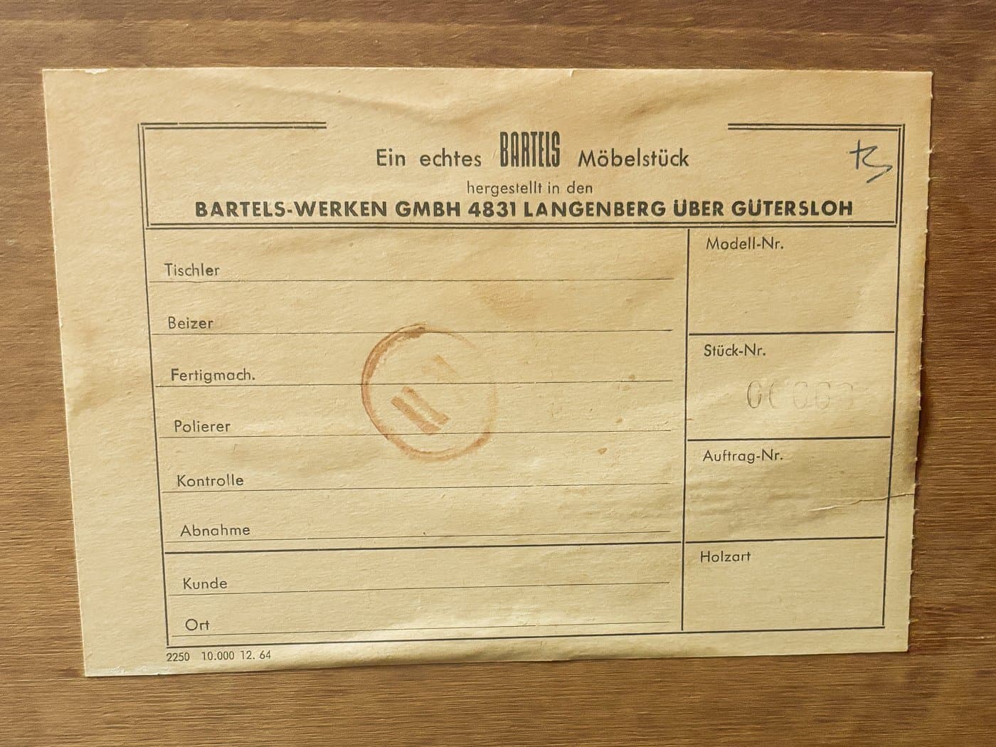 Sideboard, brązowy, teak, Niemcy, lata 60. - 280902