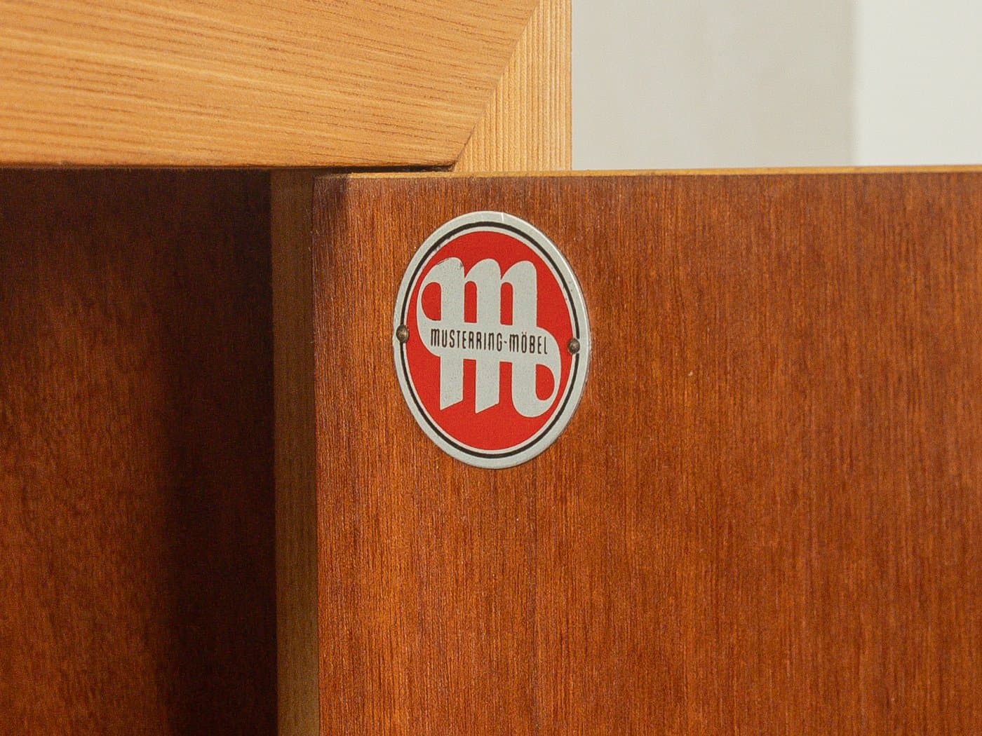 Komoda, multicolor, orzech, Musterring, Niemcy, lata 50. - 280816