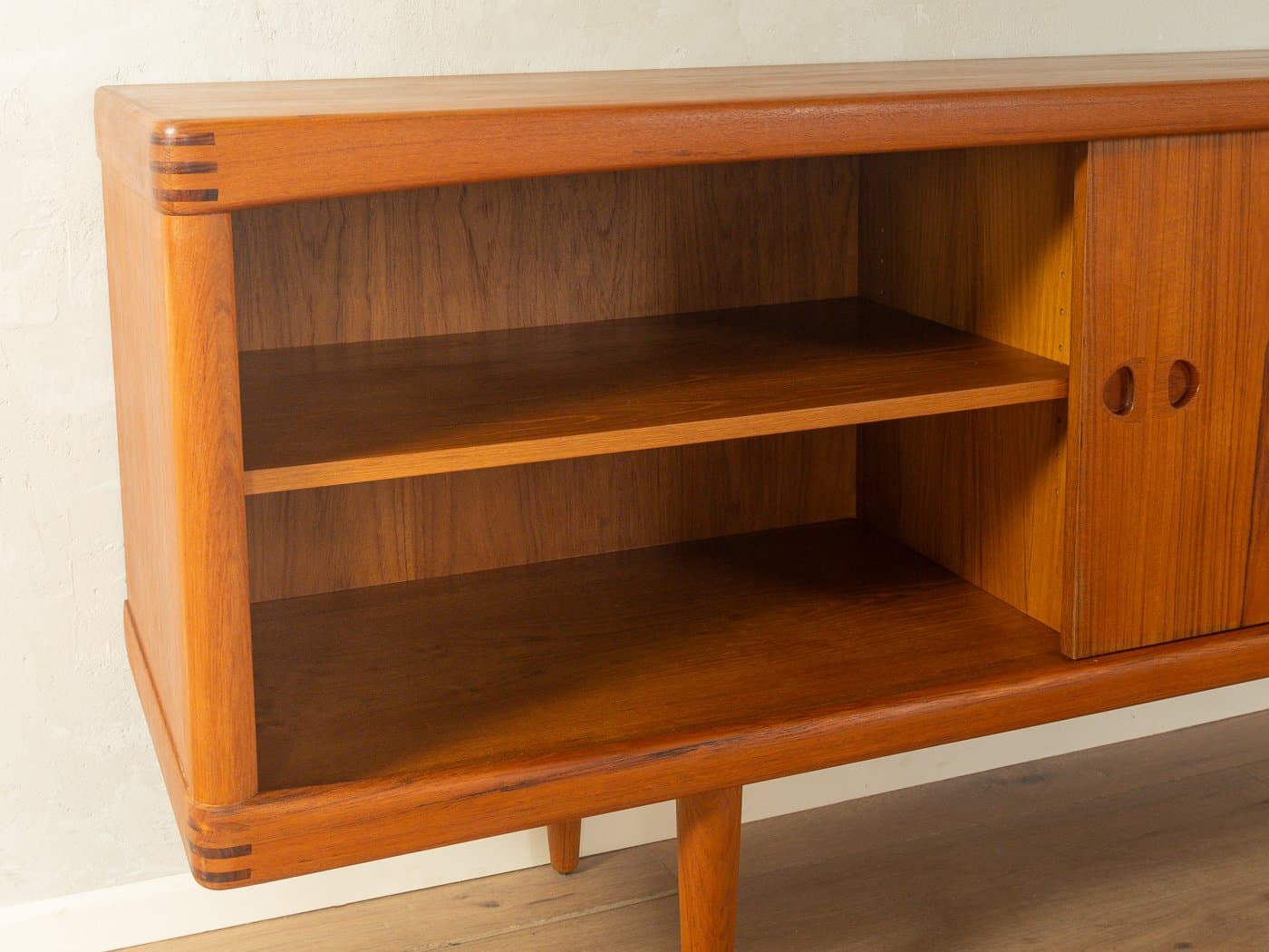 Sideboard, teak brązowy, Bramin Mobler, Dania, lata 60. - 280776