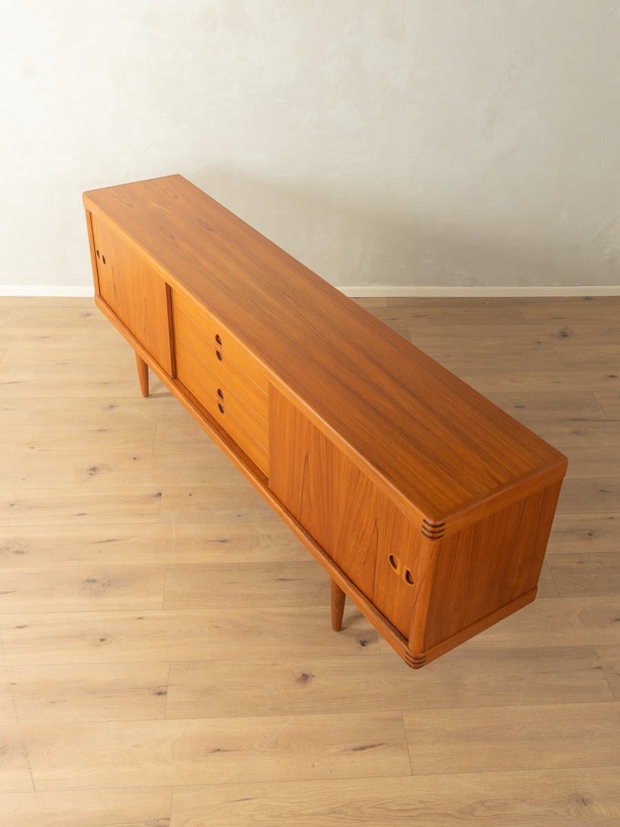 Sideboard, teak brązowy, Bramin Mobler, Dania, lata 60. - 280775