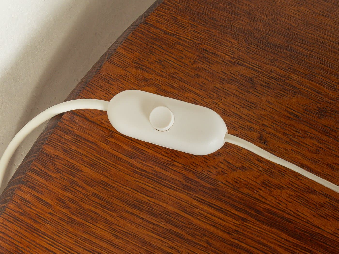 Lampa stołowa Bubble, ceramika beżowa, jedwab beżowy, Kaiser Leuchten, Niemcy, lata 60. - 280742