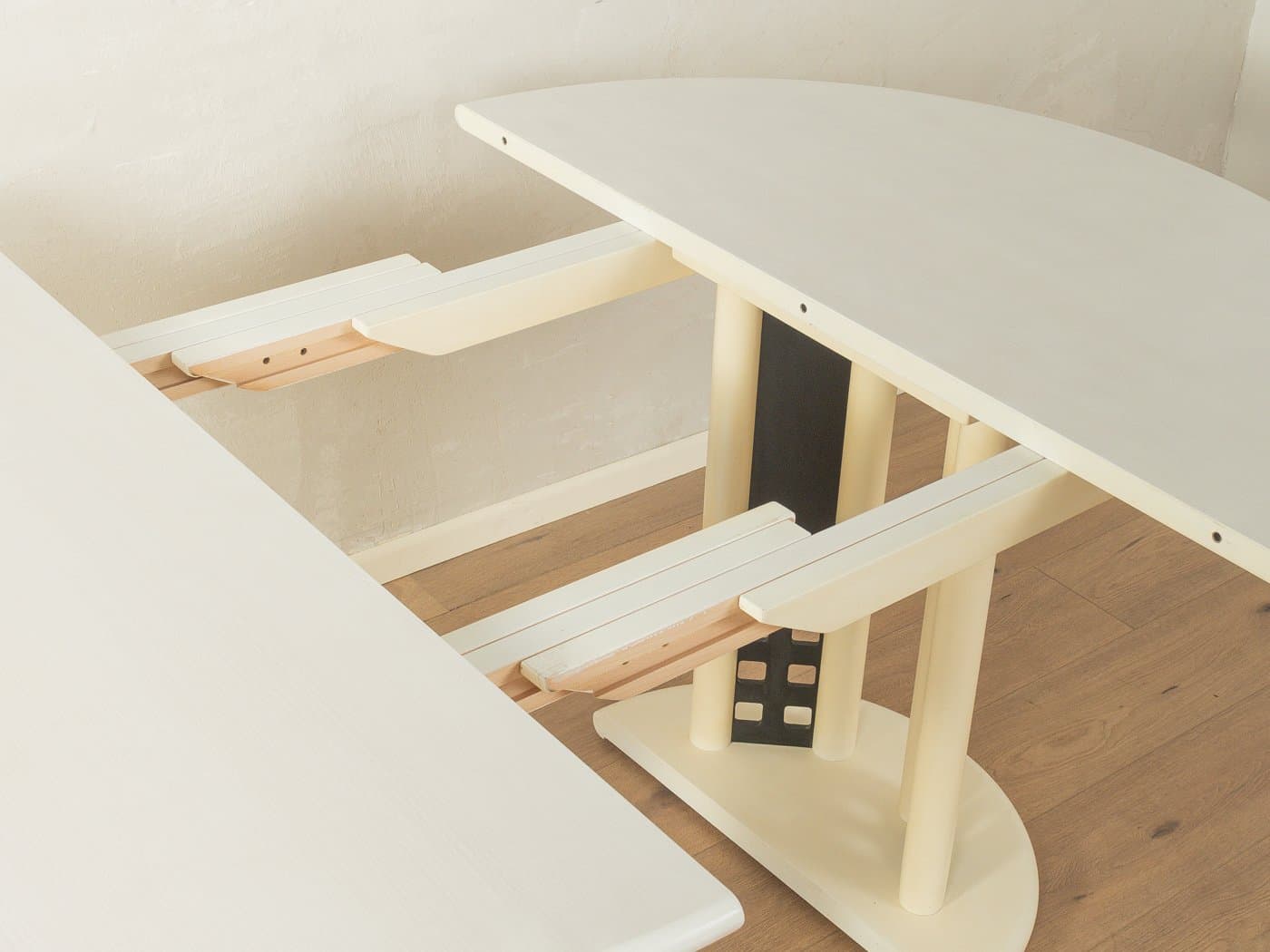 Dining table, white wood, Thonet, Germany, 1980s. - 280704