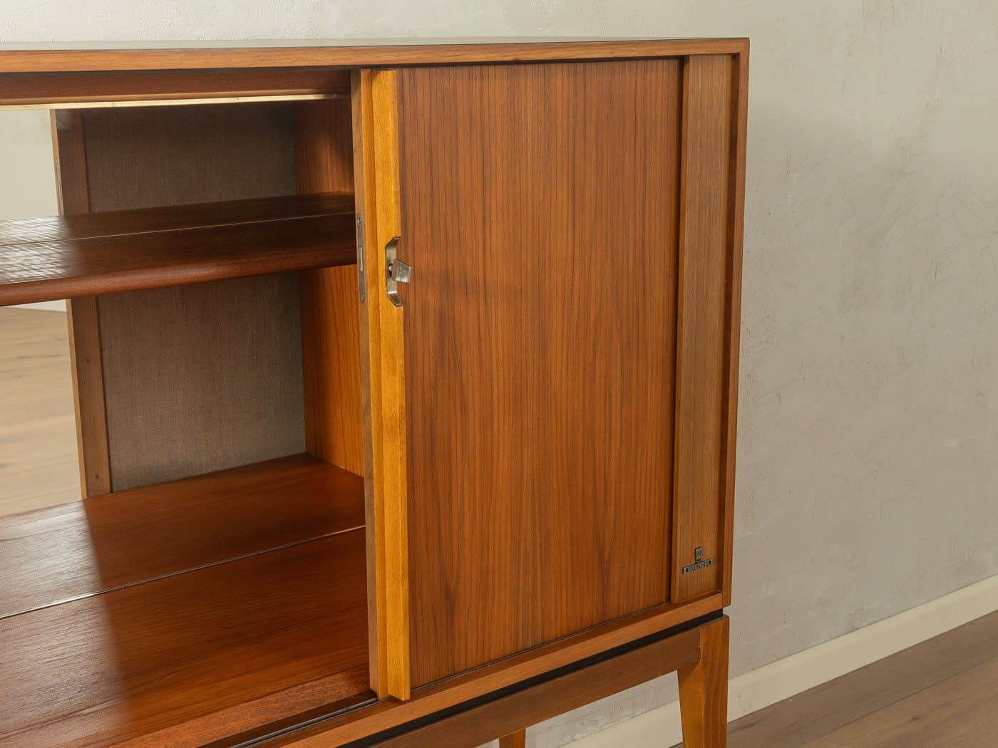 Barek, brązowy, orzech, Niemcy, lata 60. - 280656