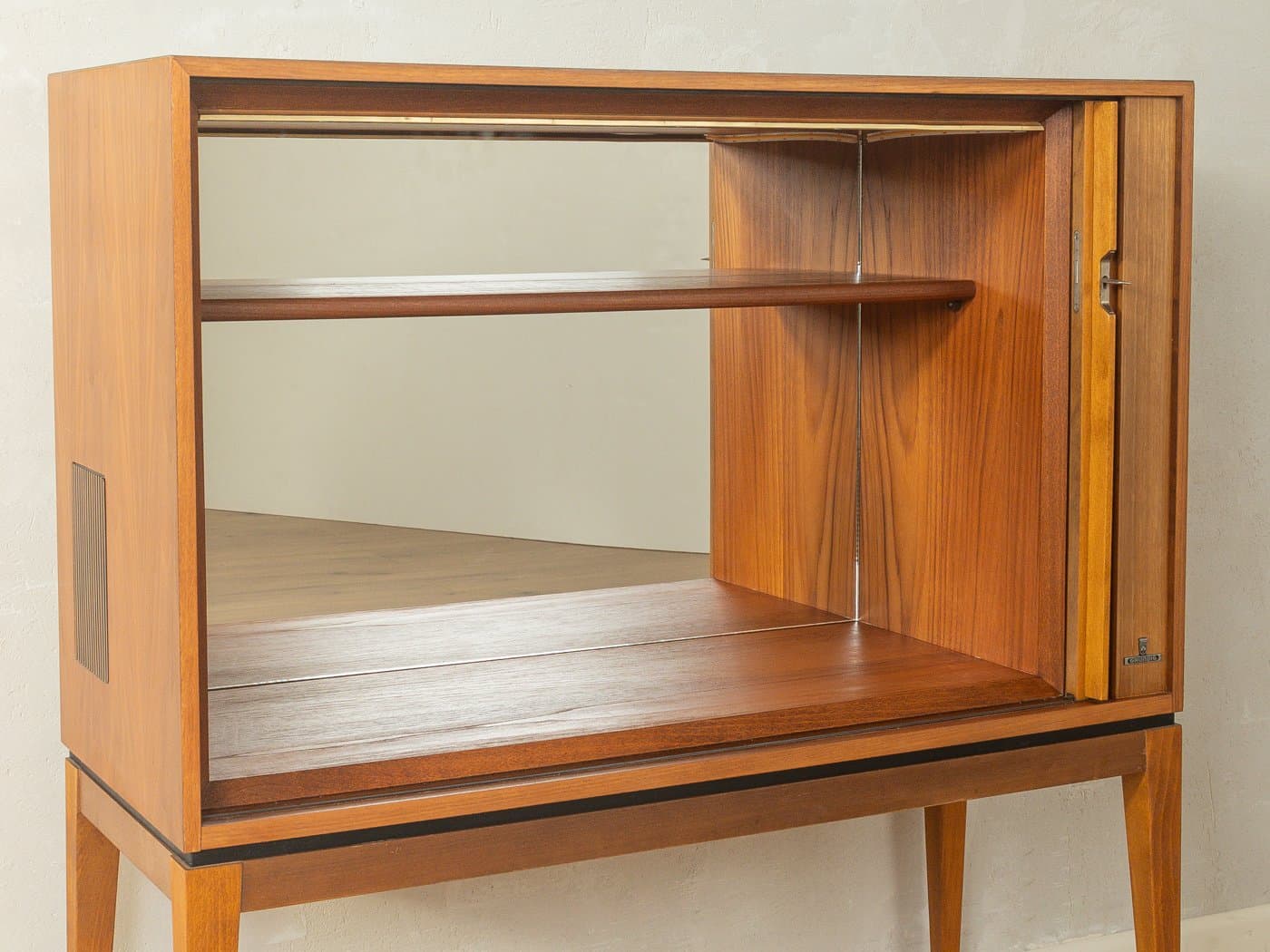 Barek, brązowy, orzech, Niemcy, lata 60. - 280655