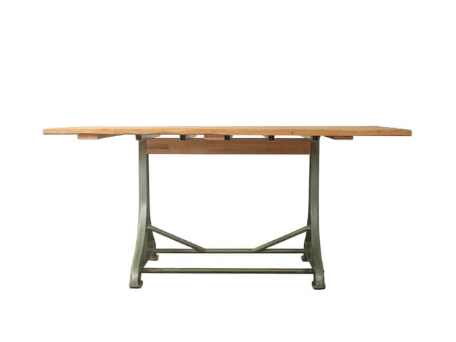 Stół jadalniany, dąb brązowy, Niemcy, lata 60. - WYMIARY