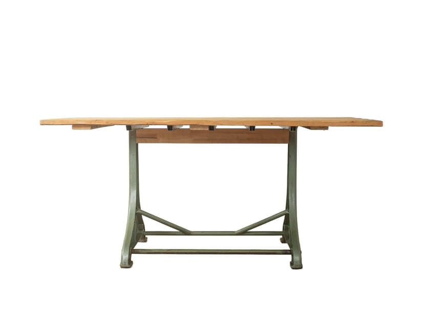 Stół jadalniany, dąb brązowy, Niemcy, lata 60.