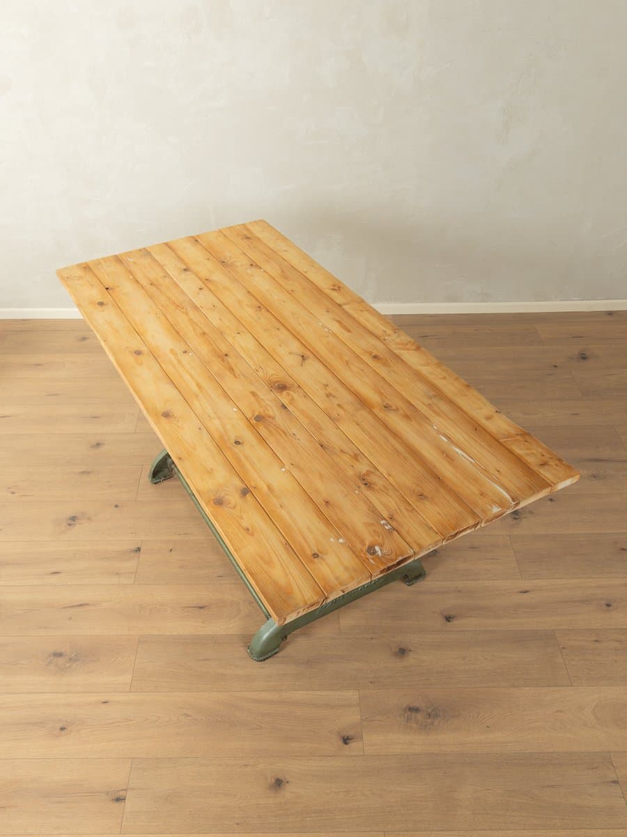 Stół jadalniany, dąb brązowy, Niemcy, lata 60. - 280590