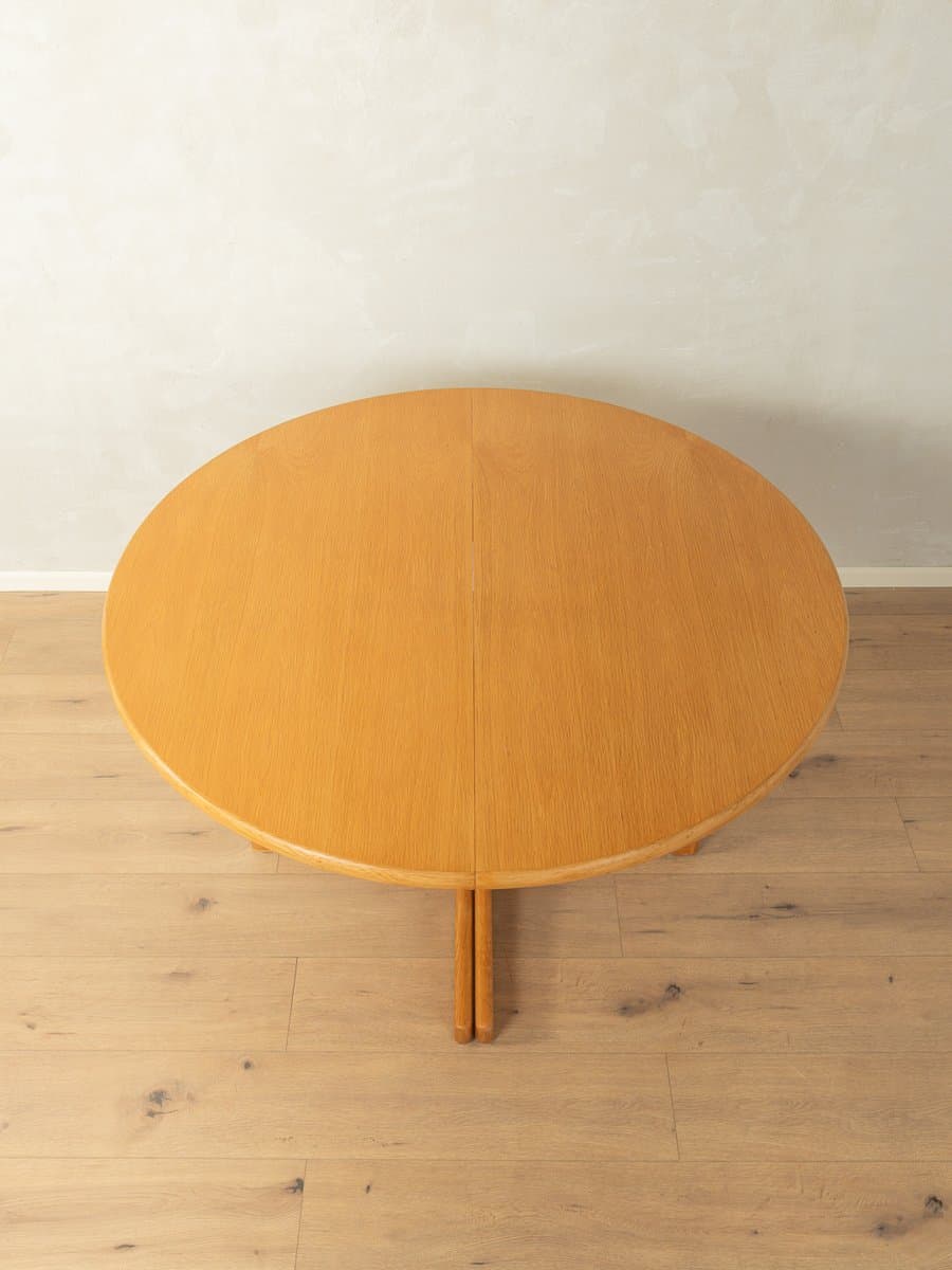 Stół jadalniany, brązowy, dąb, Dania, lata 60. - 280577