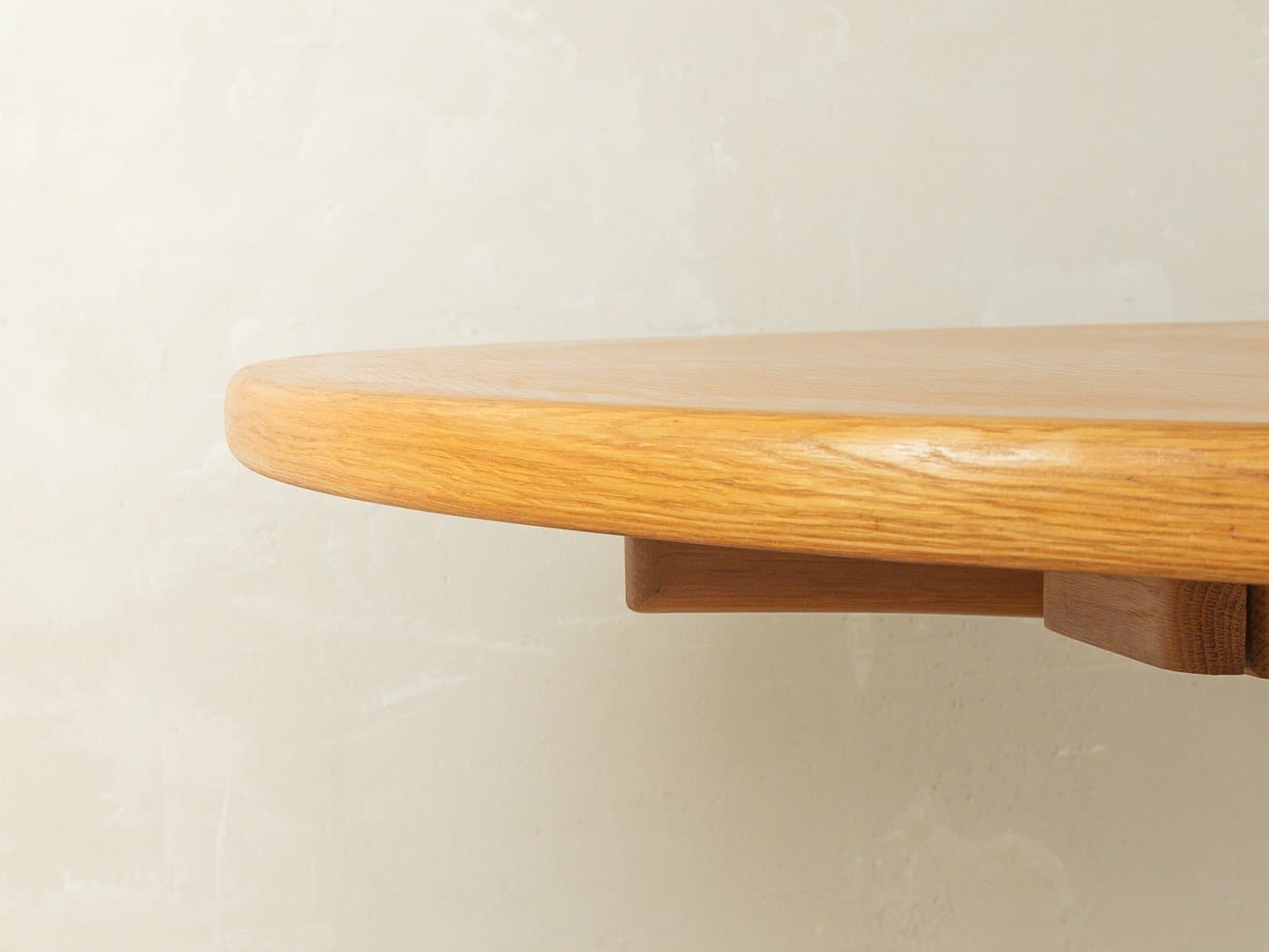 Stół jadalniany, brązowy, dąb, Dania, lata 60. - 280576