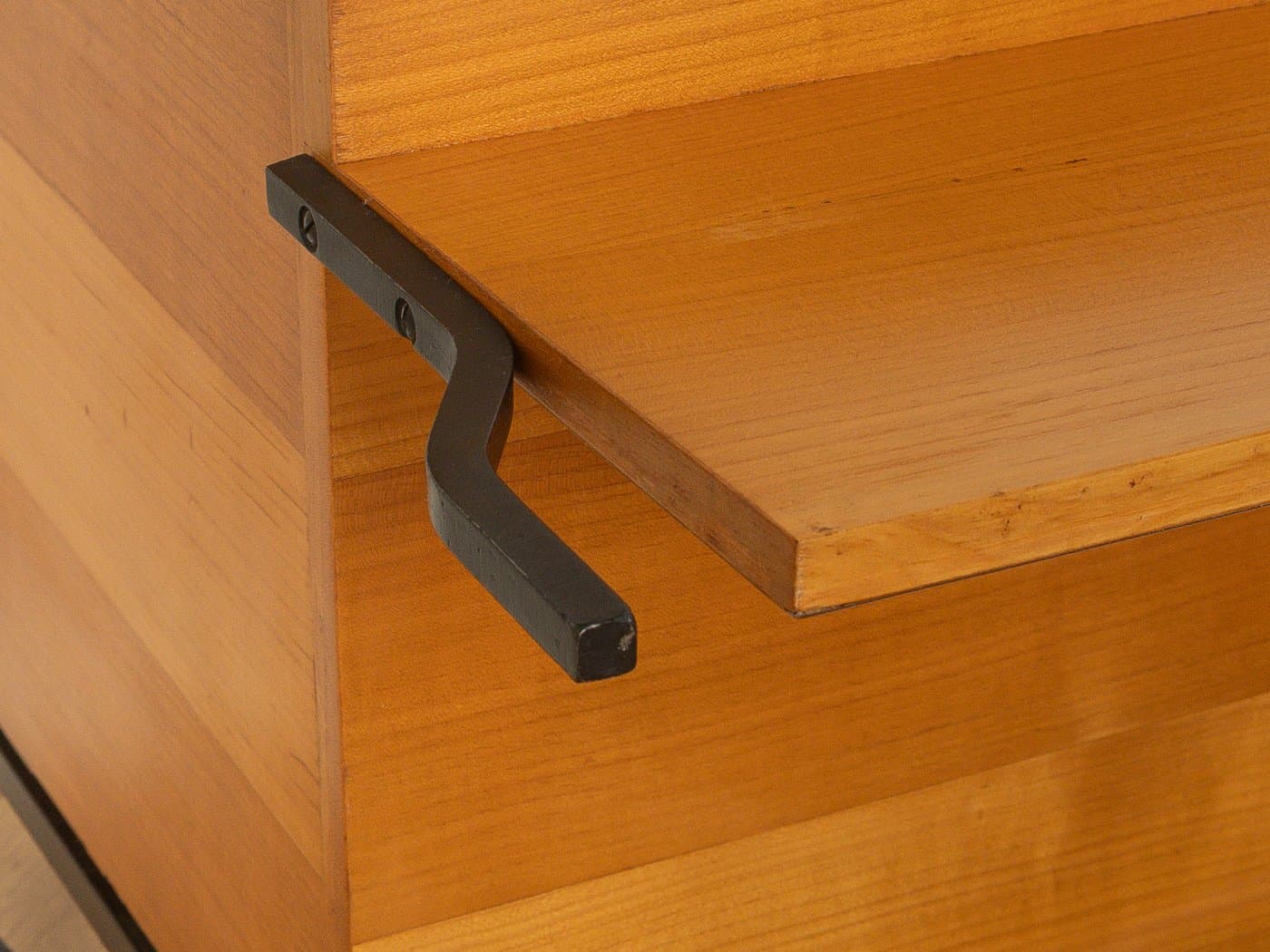 Barek na kółkach, teak brązowy, Niemcy, lata 60. - 280539