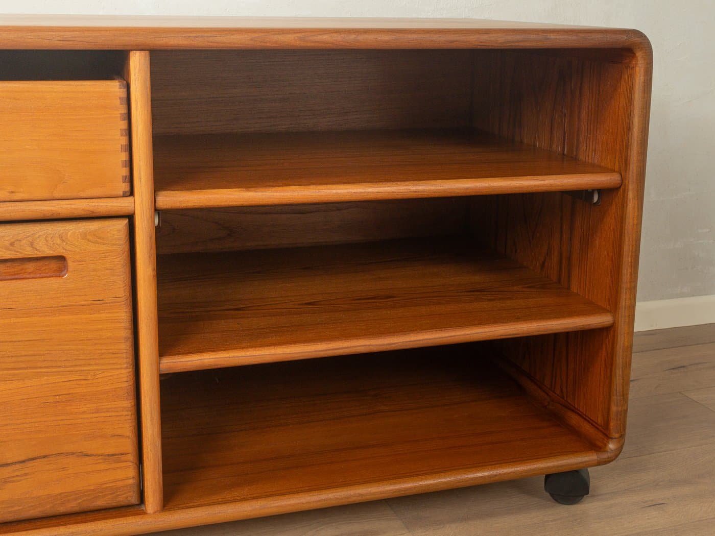 HiFi Rack, brown walnut, Dyrlund, Denmark, 1960s - 280527