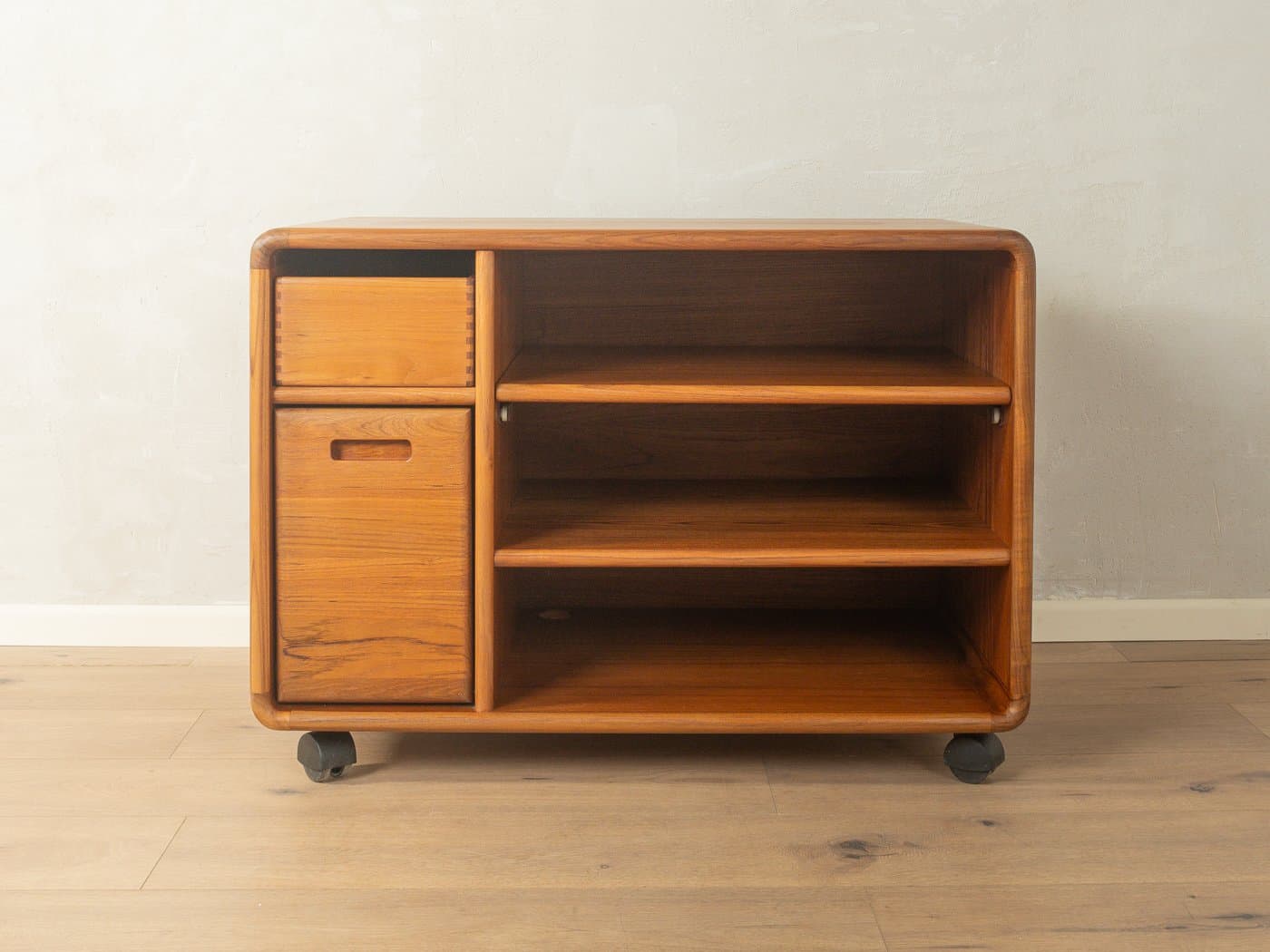 HiFi Rack, brown walnut, Dyrlund, Denmark, 1960s - 280531